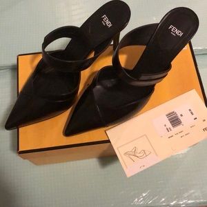 Sexy Fendi backless heel, gently used